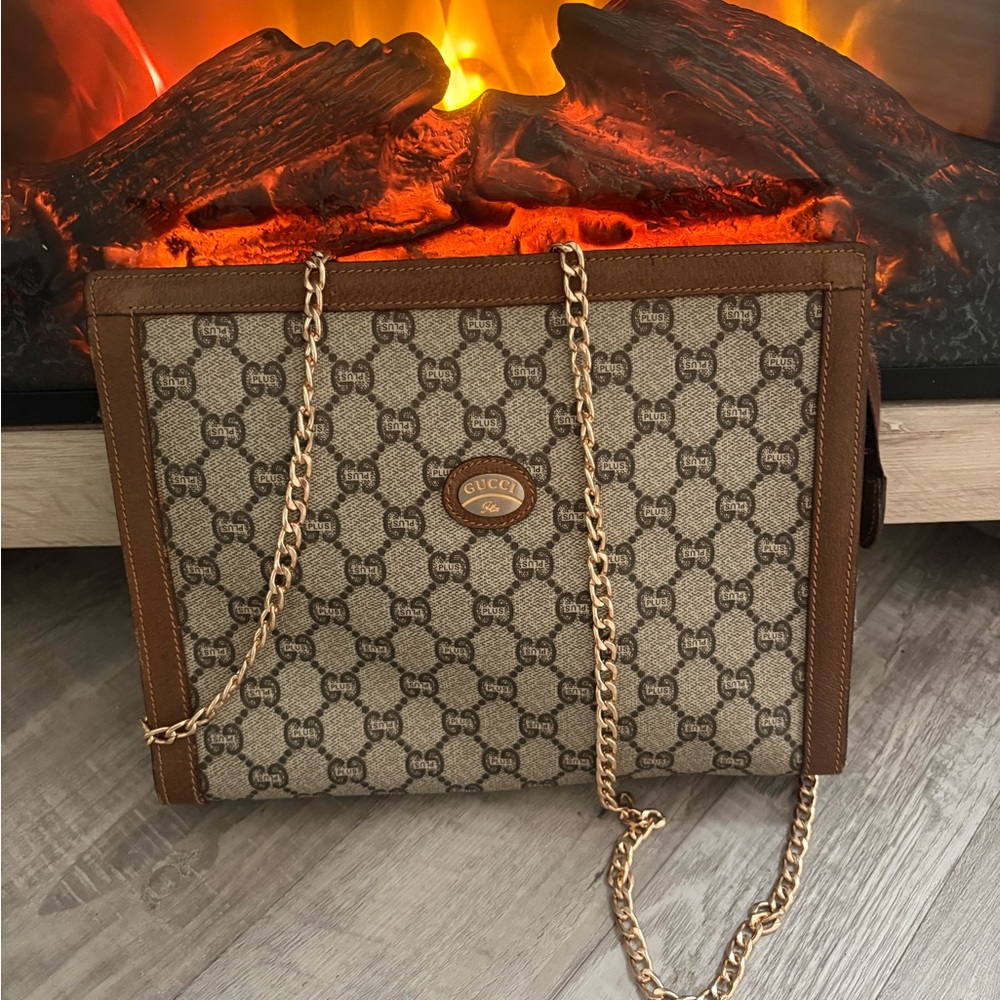Gucci Brown and Tan Women's Bag